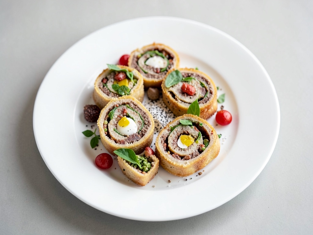 Rotolini di Tortilla al Forno