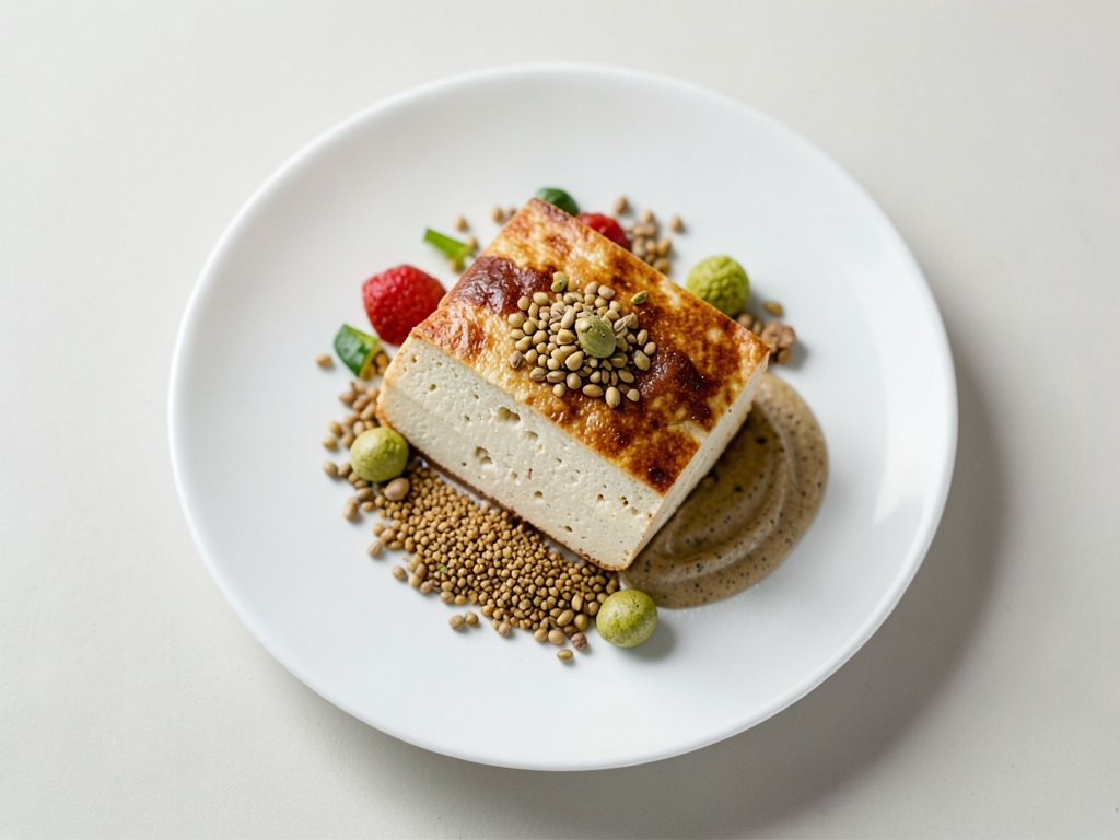 Tofu al horno crujiente