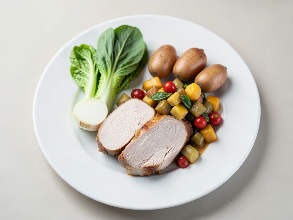 Straccetti di tacchino con verdure asiatiche al cocco