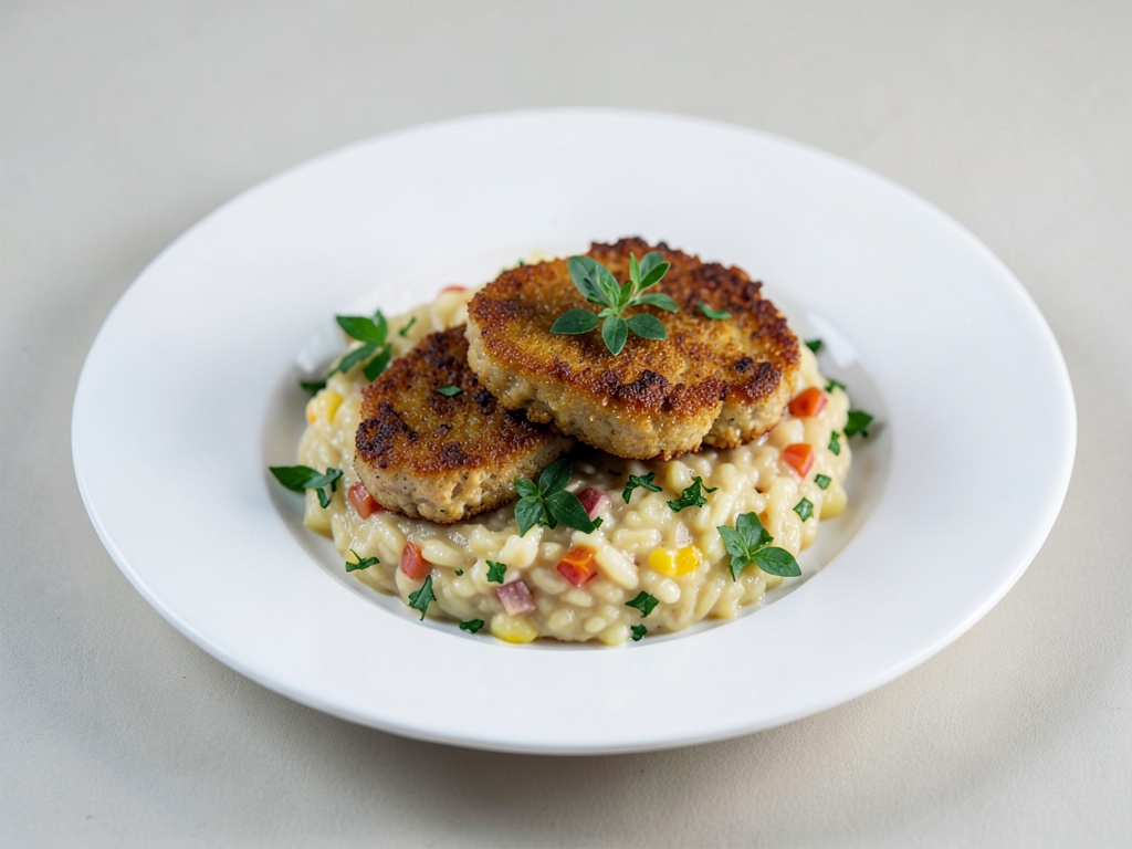Beignets de risotto croustillants