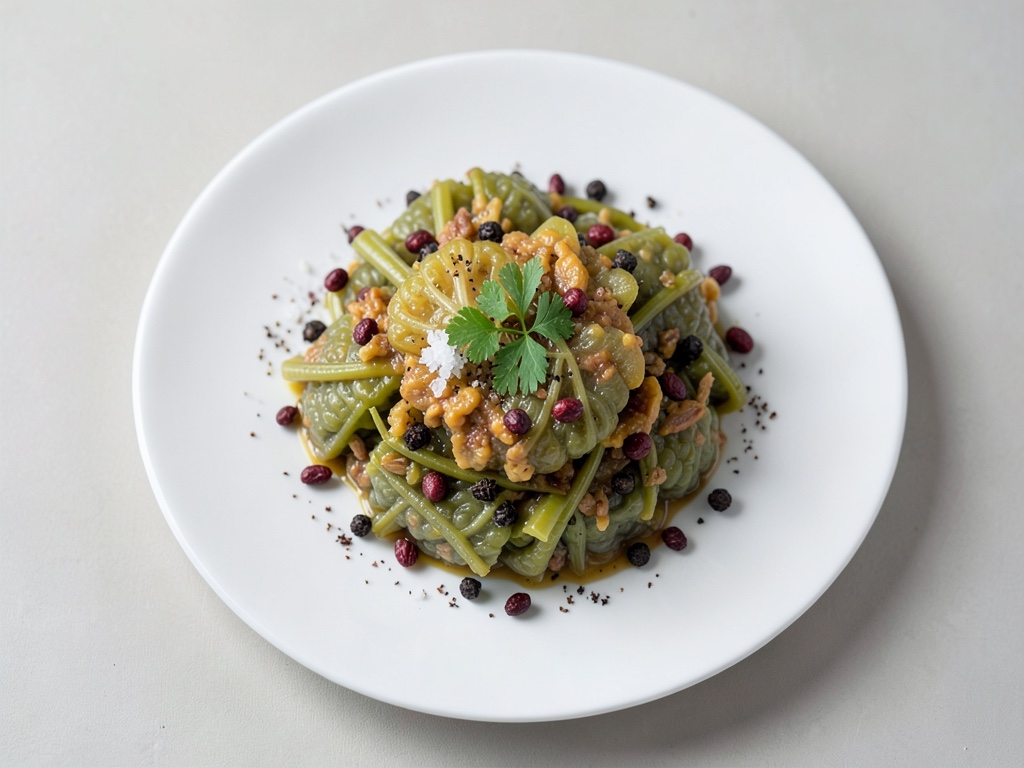 Cavolo brinato aromatizzato all'orientale