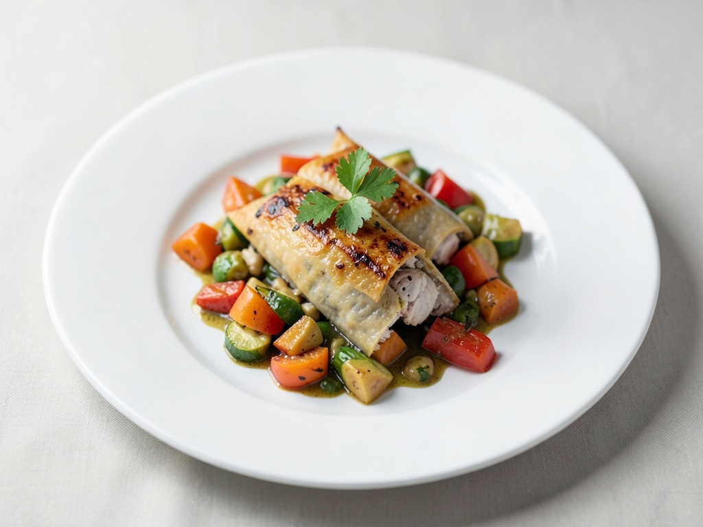 Fisch-Gemüse-Päckchen im Ofen