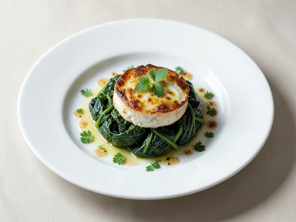 Spinaci al forno con uovo