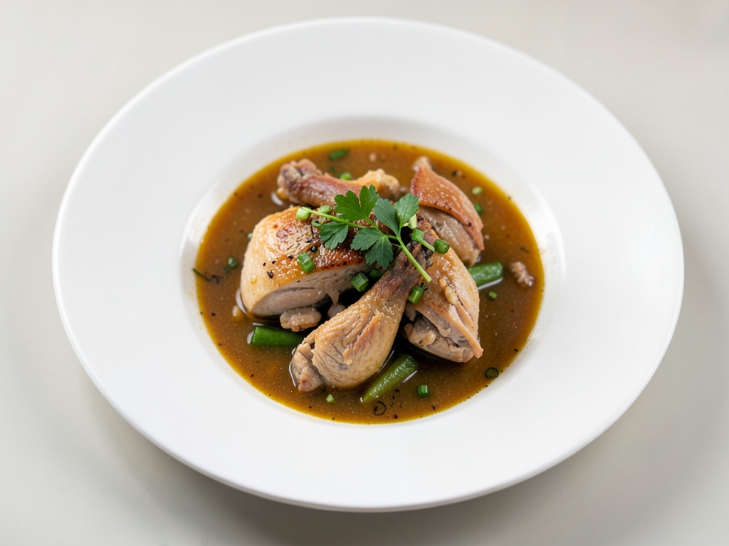 Brodo di pollo fatto in casa