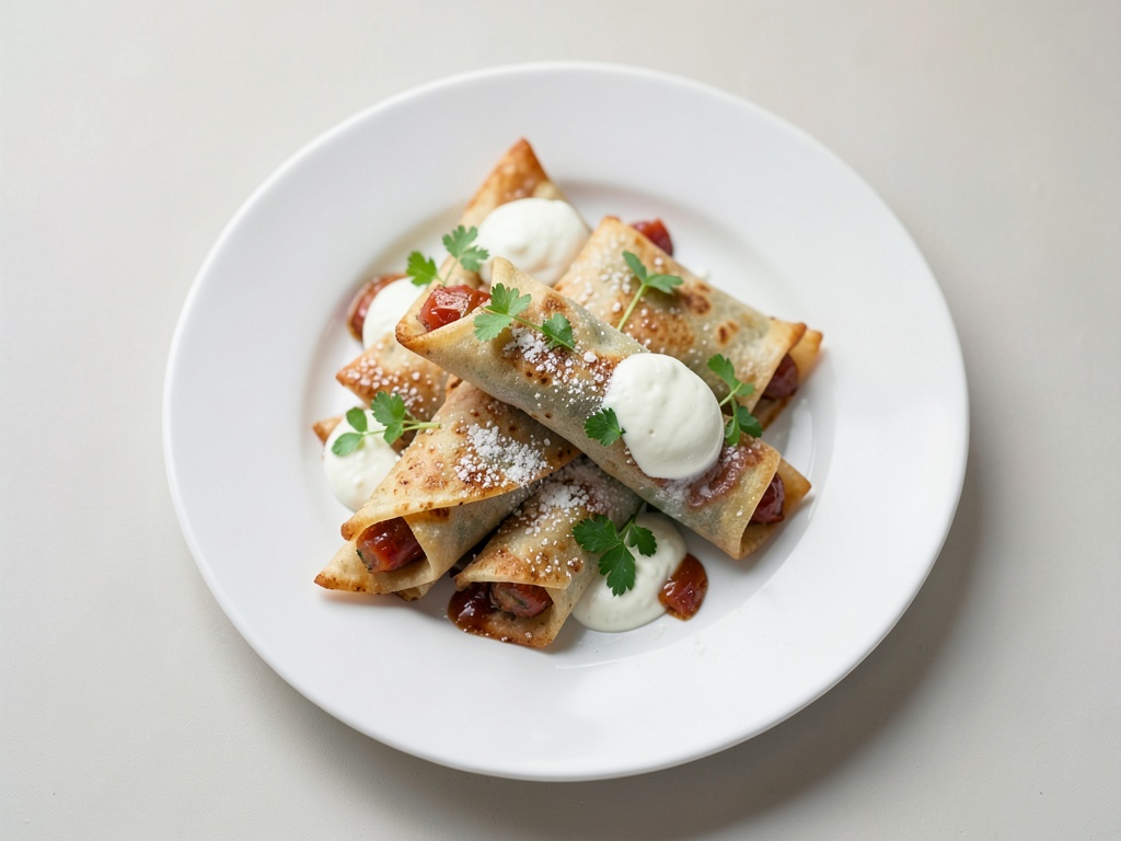 Classiche Crespelle con Ripieno di Verdure