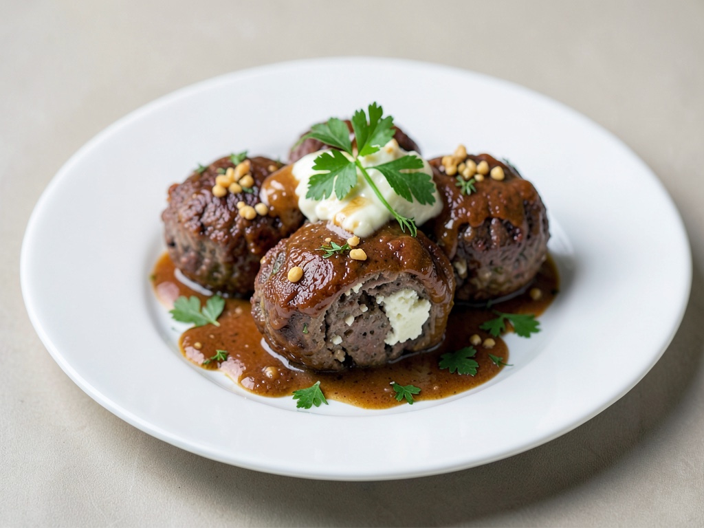 Polpette succulente al formaggio di pecora