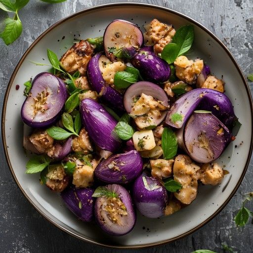 Barchette di melanzane con ripieno di carne