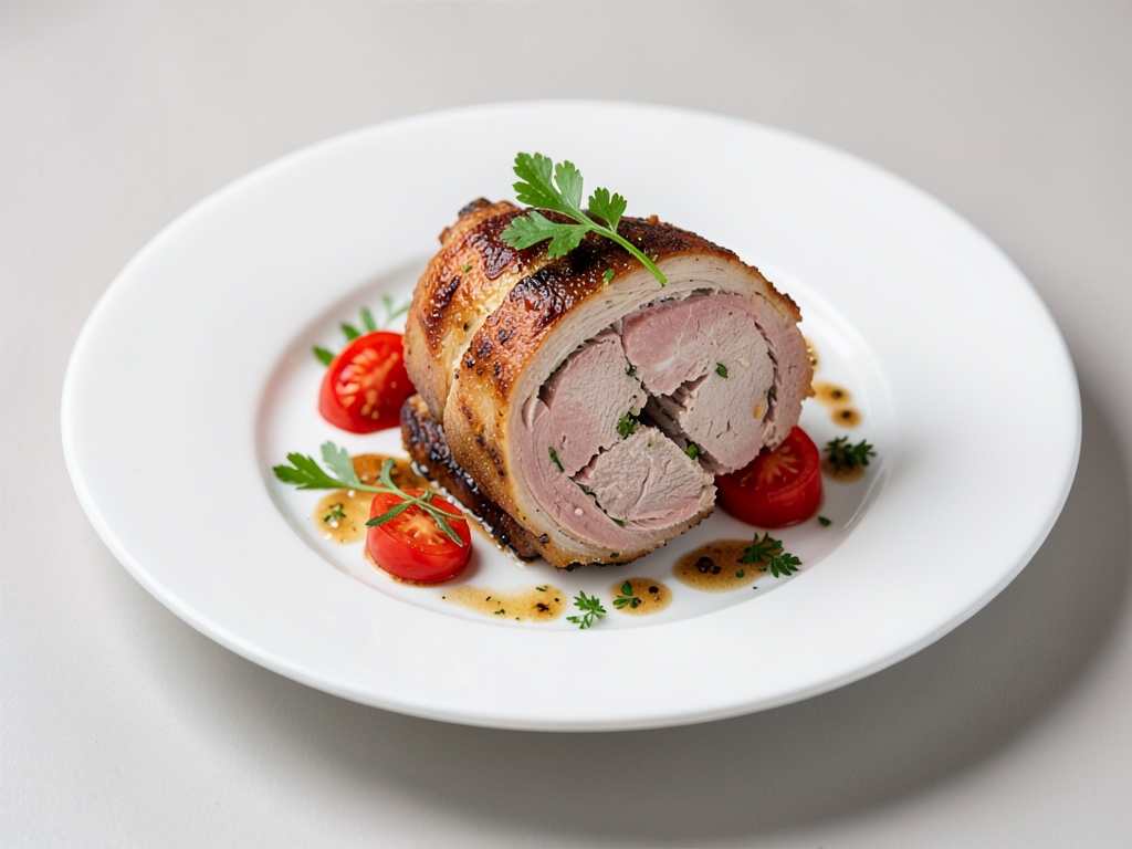 Cosciotto di vitello ripieno alla viennese