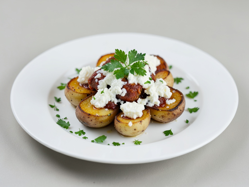 Patate al forno ripiene di Feta
