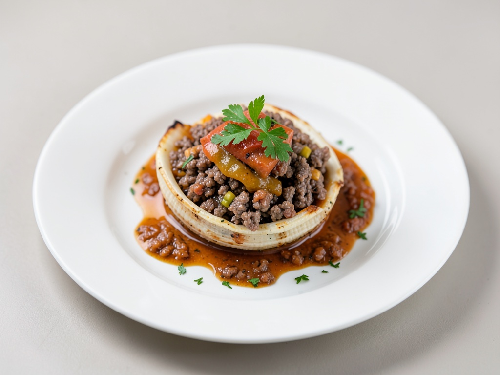 Coquillettes farcies à la viande hachée