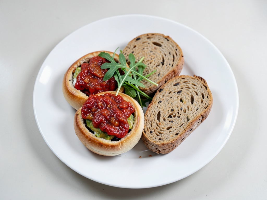Bocadillos rellenos de pizza