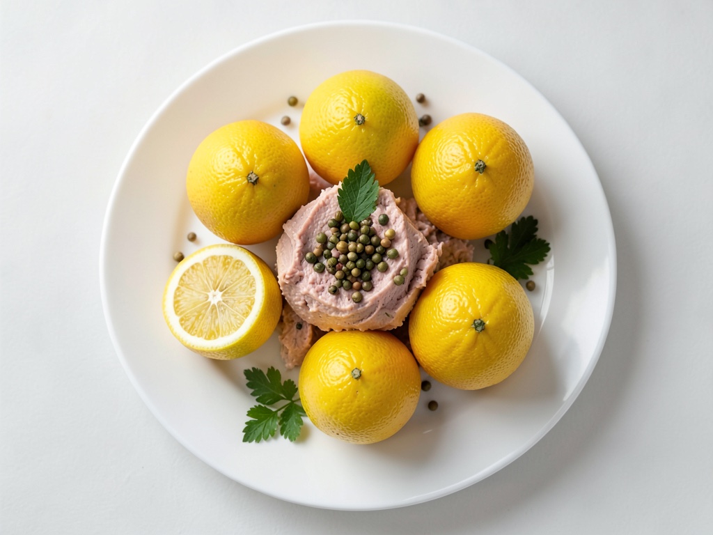 Bombe al tonno e limone