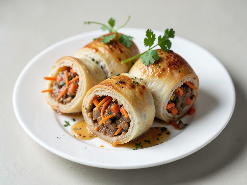 Rotangoli con ripieno di carote