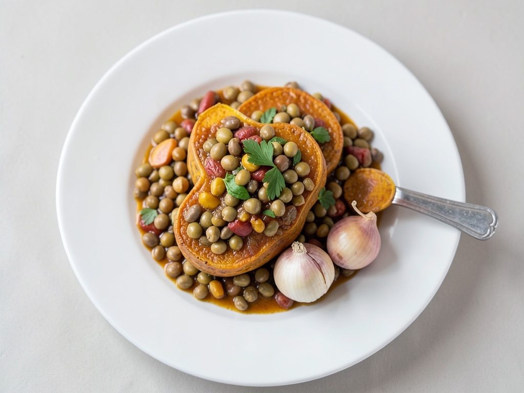 Zucca Butternut vegetariana ripiena