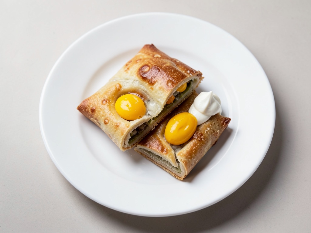 Rotolini di quark nella sfoglia