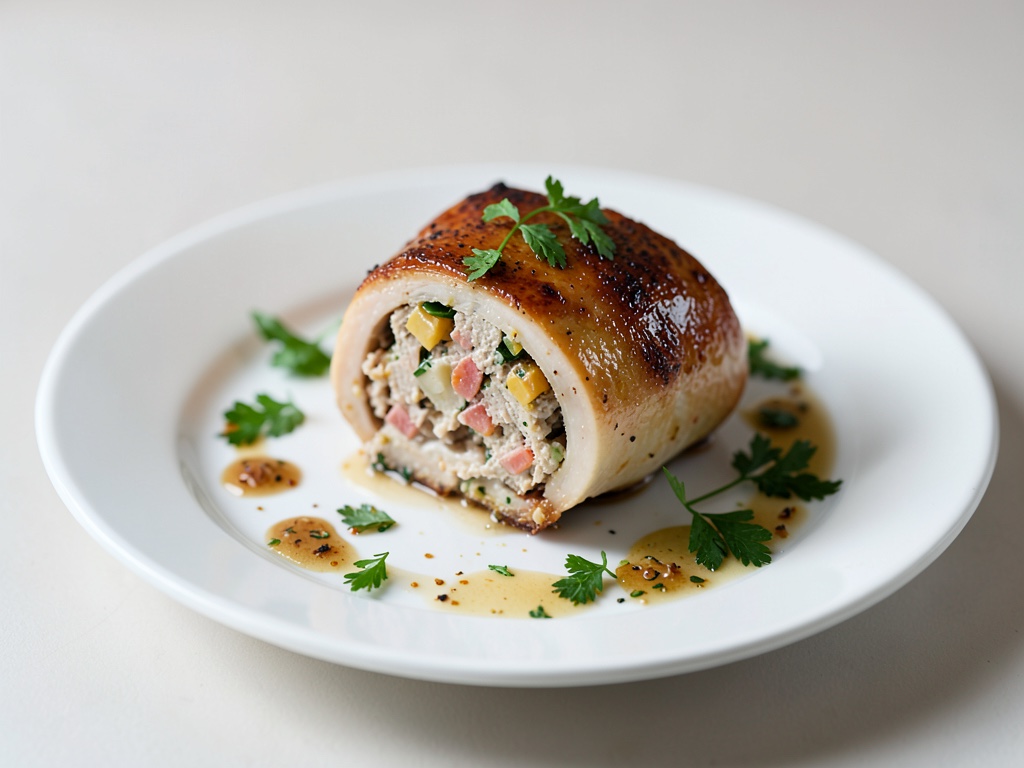 Pollo svabiano ripieno (Mistkratzerle)