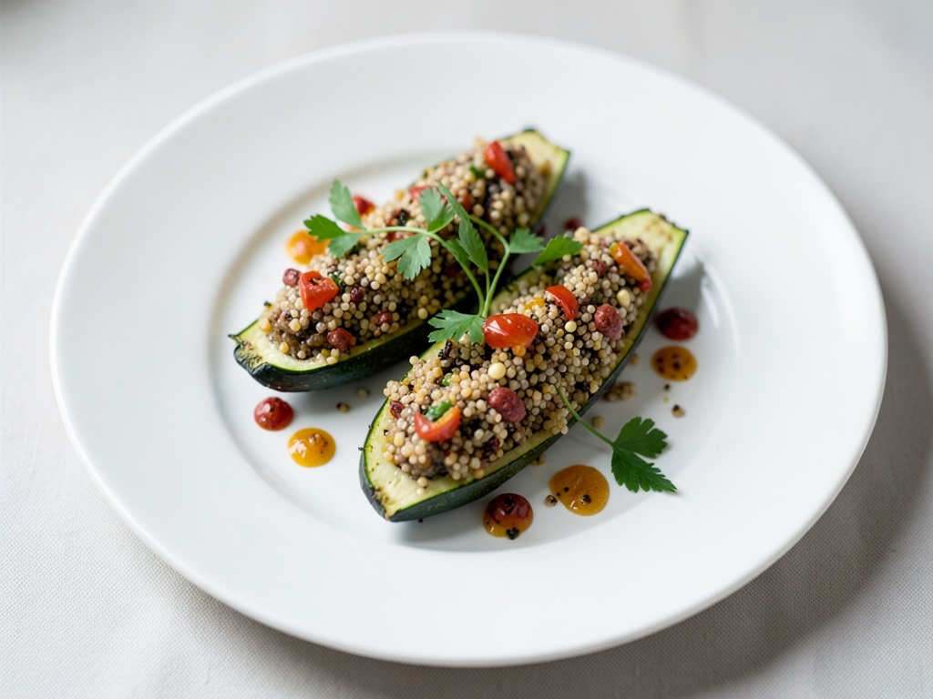 Barchette di Zucchine e Quinoa