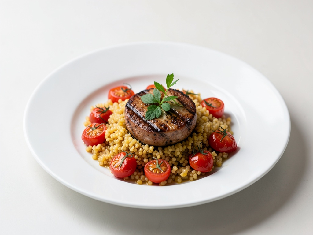Pomodori al couscous alla griglia