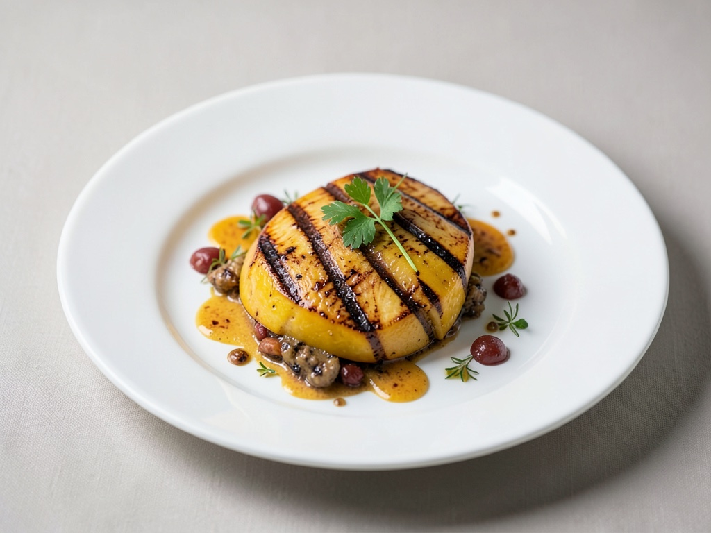 Gegrillte Mango
