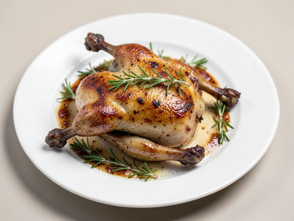 Piccioni alla griglia al rosmarino