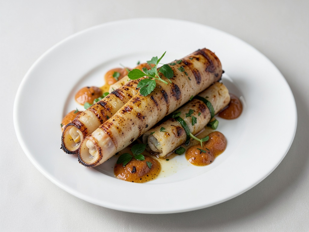 Calamari ripieni alla griglia