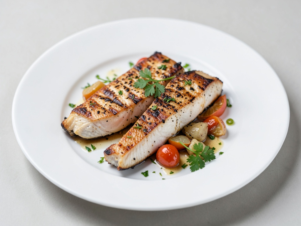 Pesce alla griglia piccante