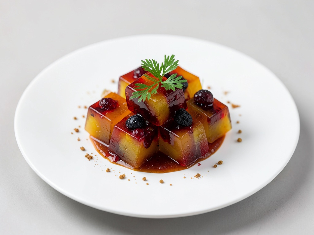 Cubetti di gelatina fruttata