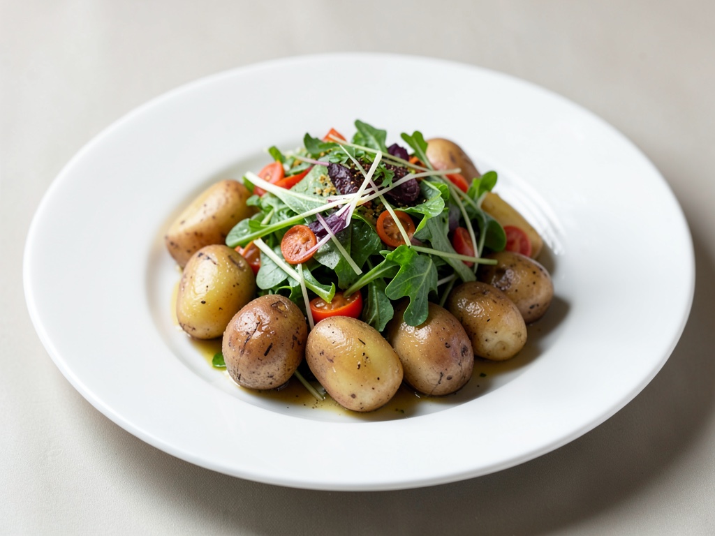 Insalata di primavera con patate novelle