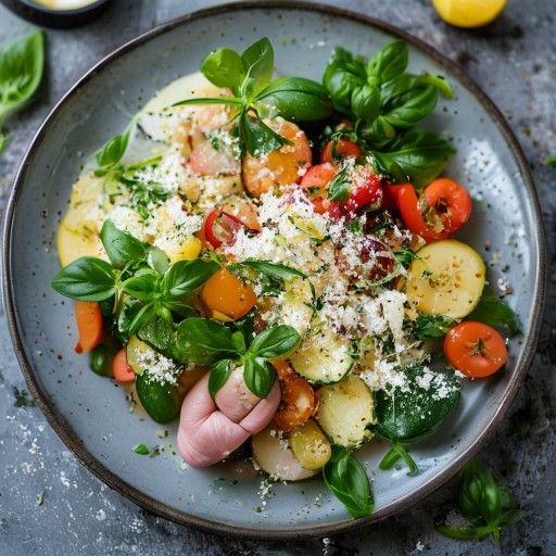 Verdure verdi con Parmigiano