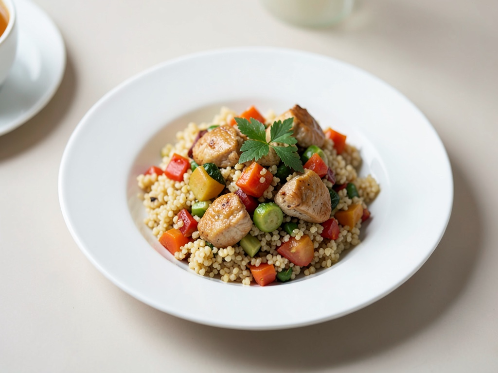 Hähnchen-Gemüse-Couscous