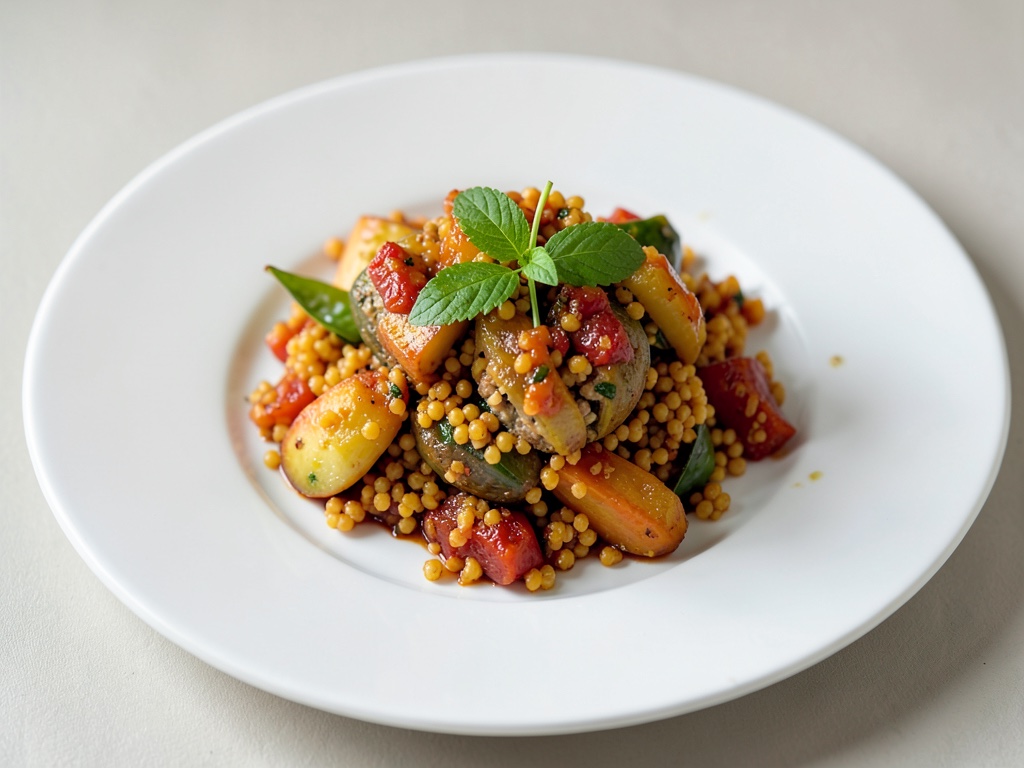 Verdure ripiene con un'aromatica miscela di couscous