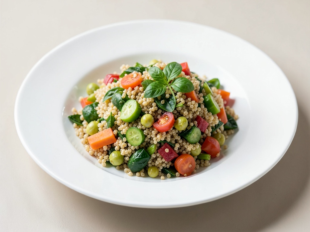 Insalata fresca di quinoa e verdure