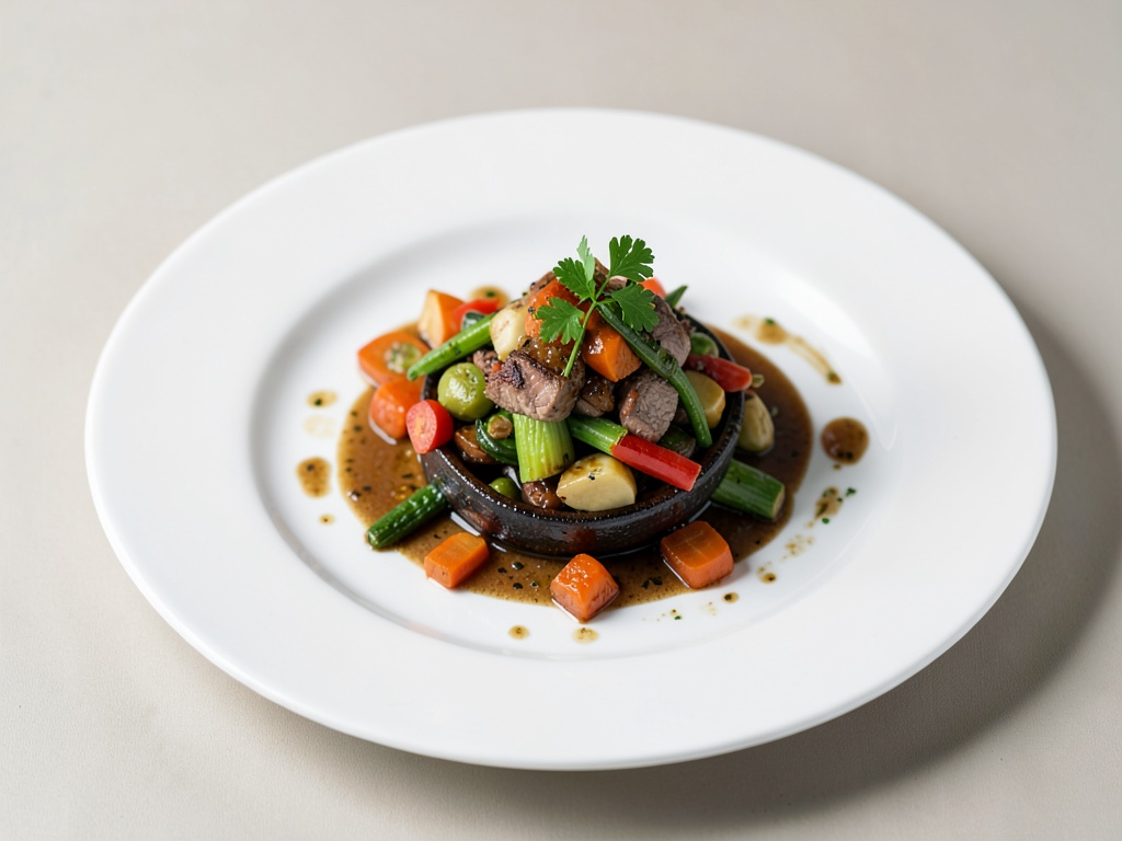 Padella wok con verdure colorate