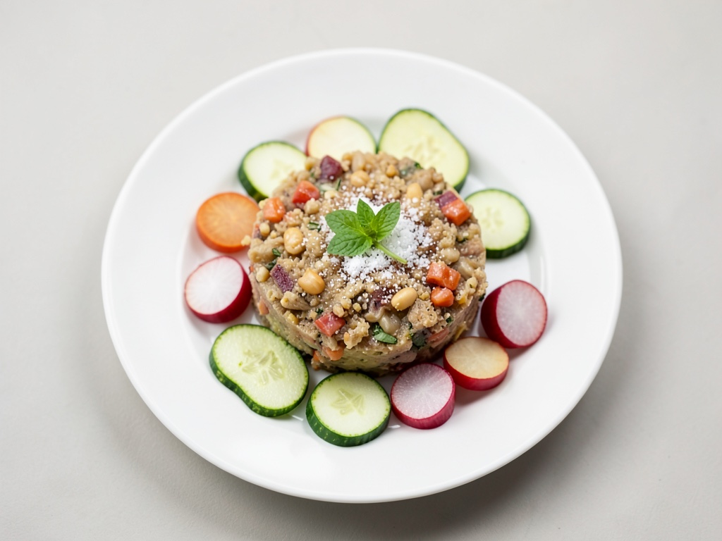 Gratin créable au blé et légumes