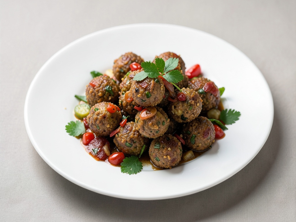 Bolitas de verduras crujientes
