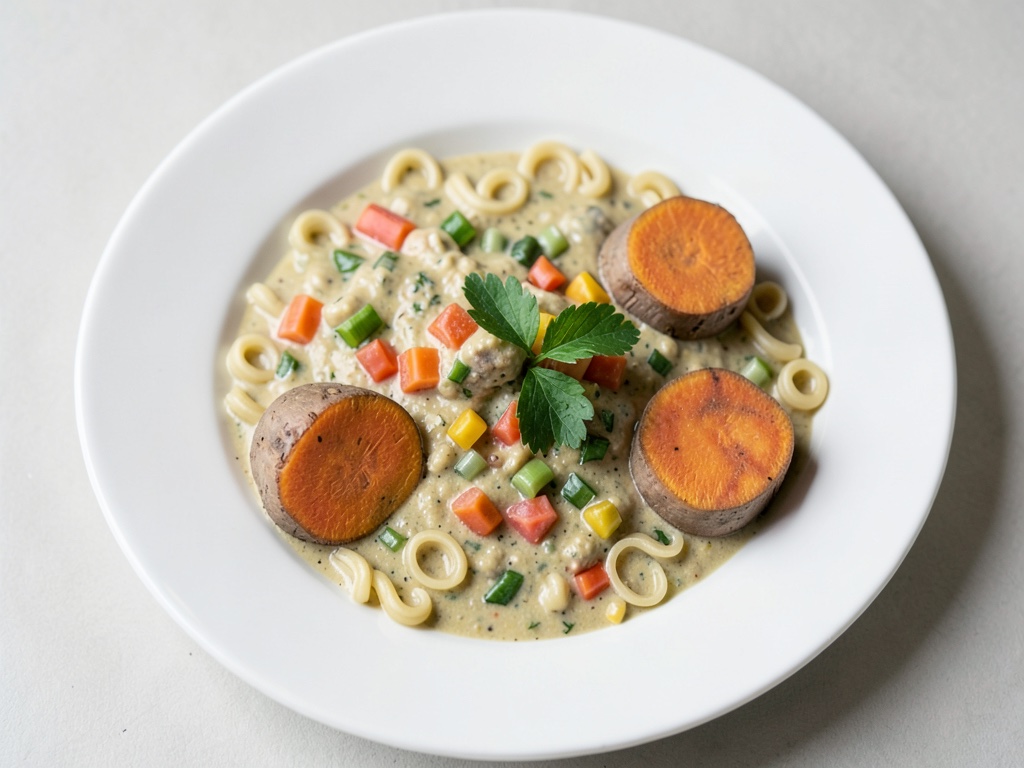 Zuppa cremosa di verdure per bambini