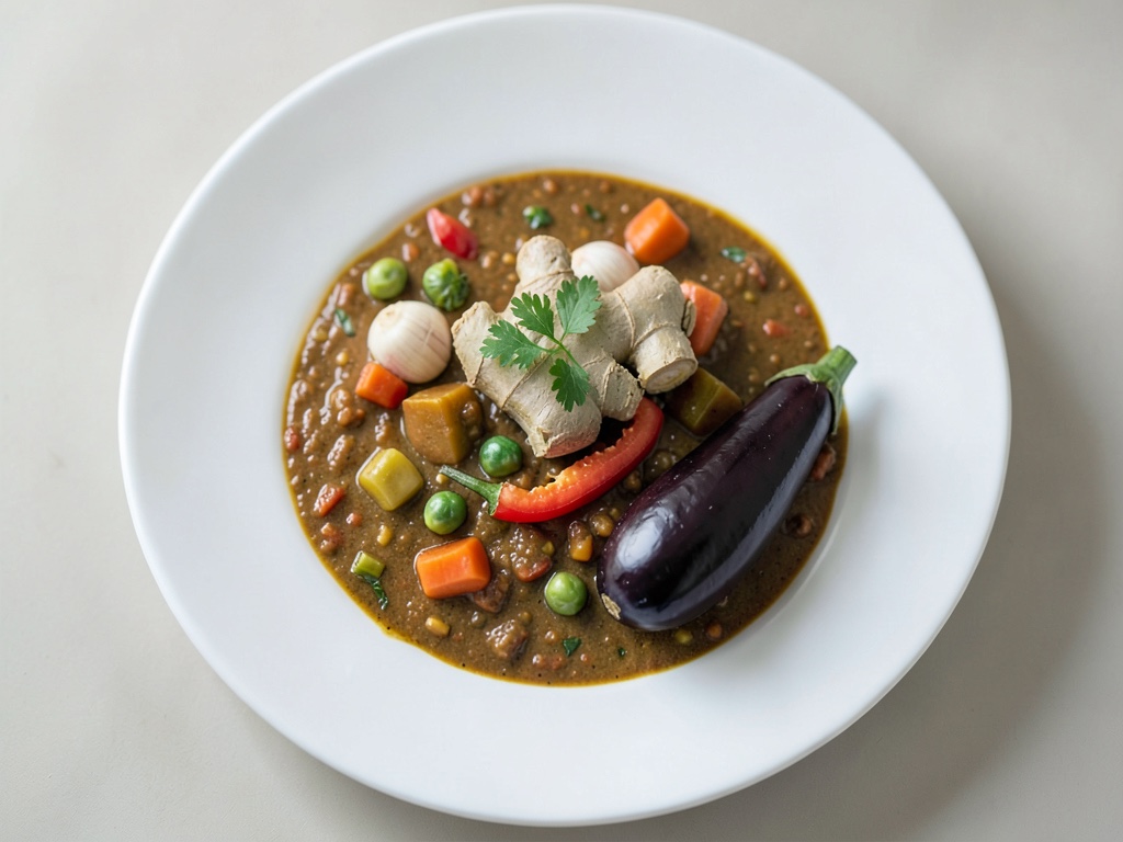 Curry cremoso di verdure