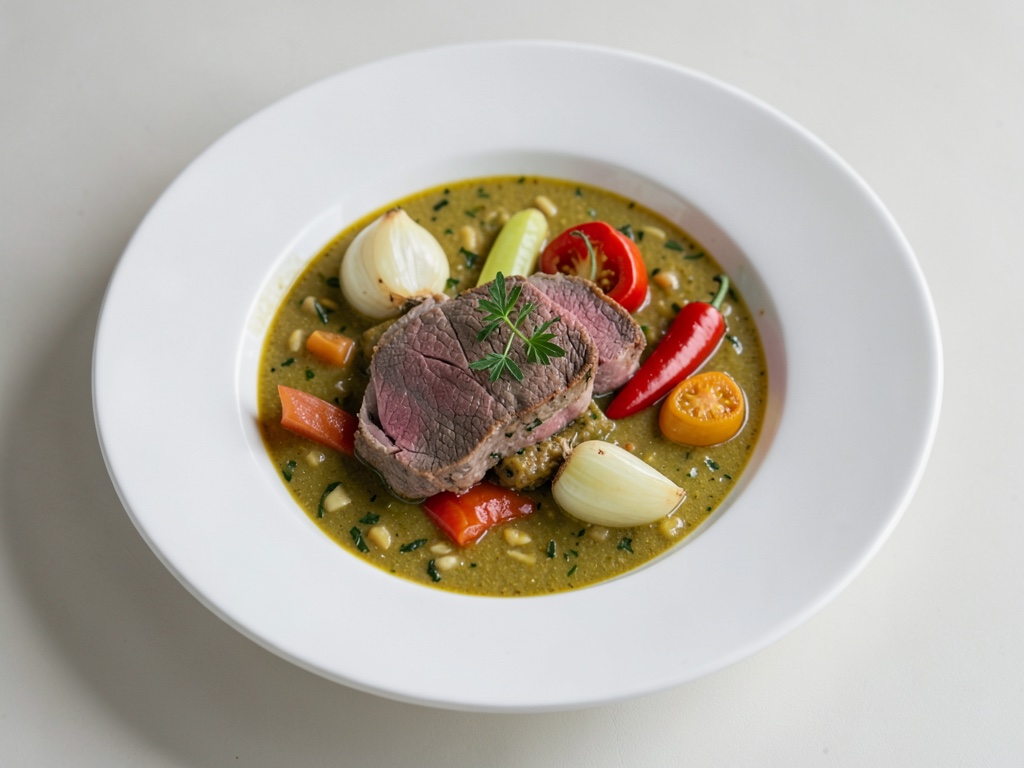 Ragoût de poisson et légumes