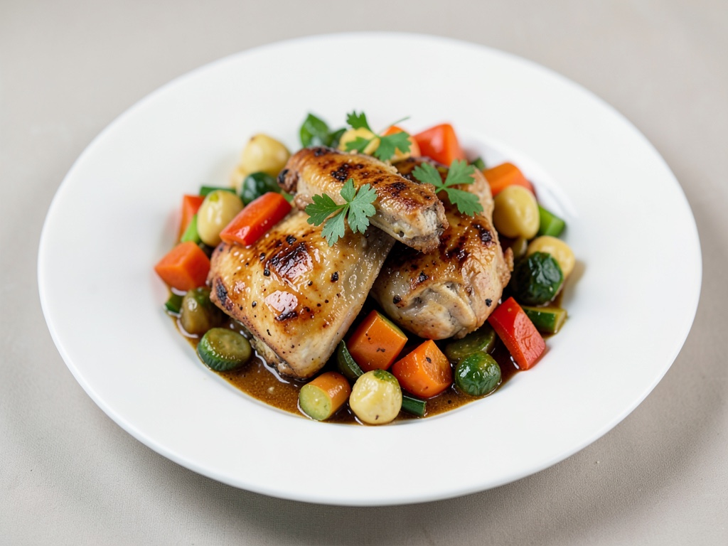 Padella di Pollo e Verdure