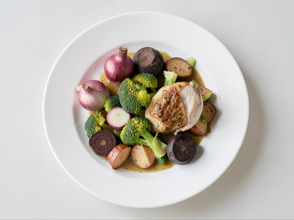 Poêle rapide à la dinde et aux légumes de saison