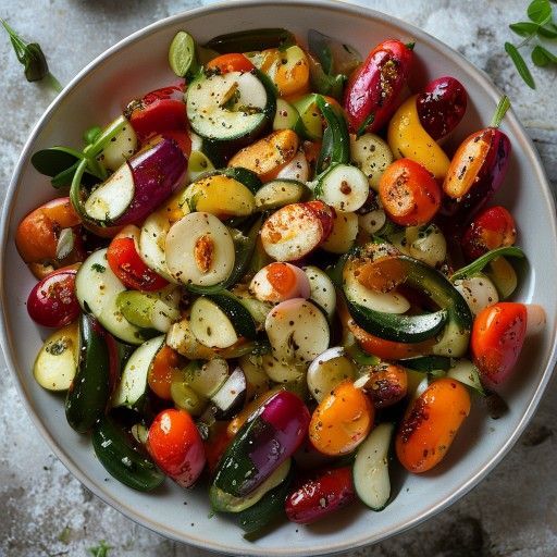 Ensalada italiana de verduras