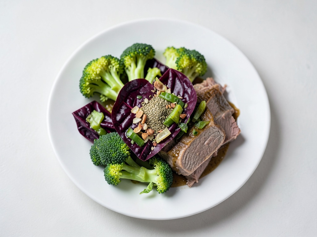 Insalata di barbabietola e manzo