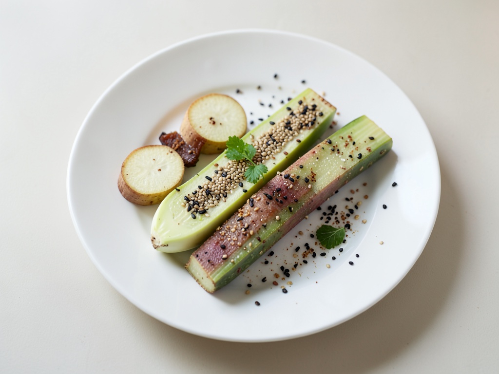 Salade de légumes râpés au sésame