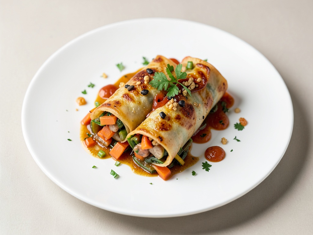 Strudel di verdure asiatiche