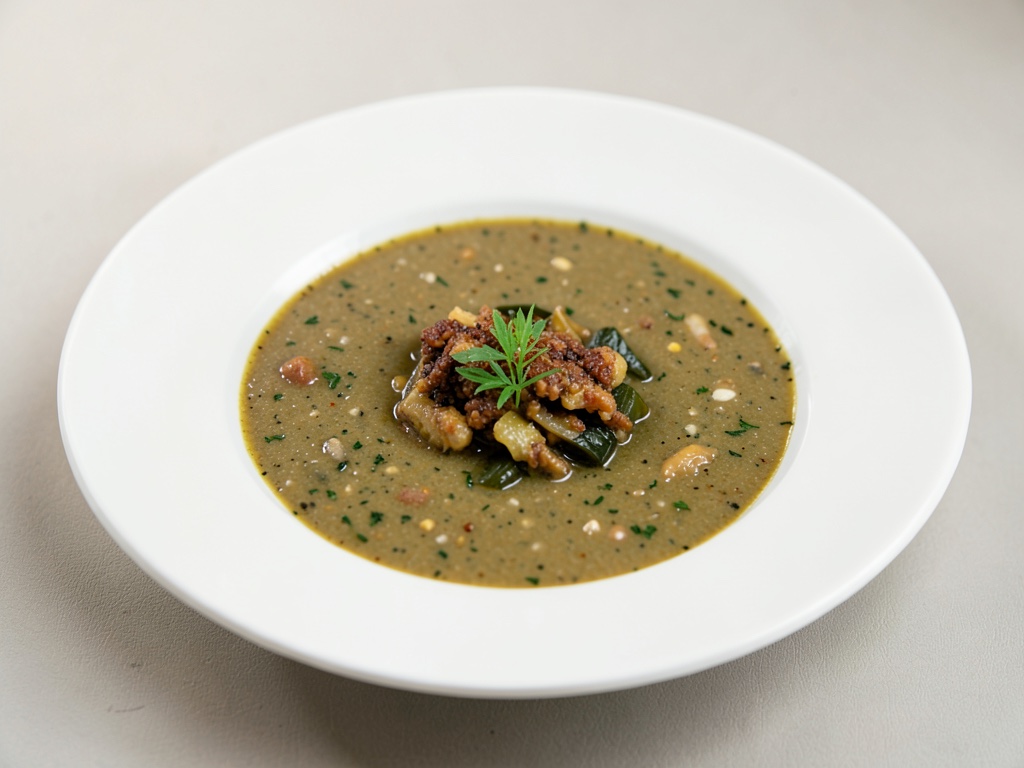 Zuppa di verdure con cavolo
