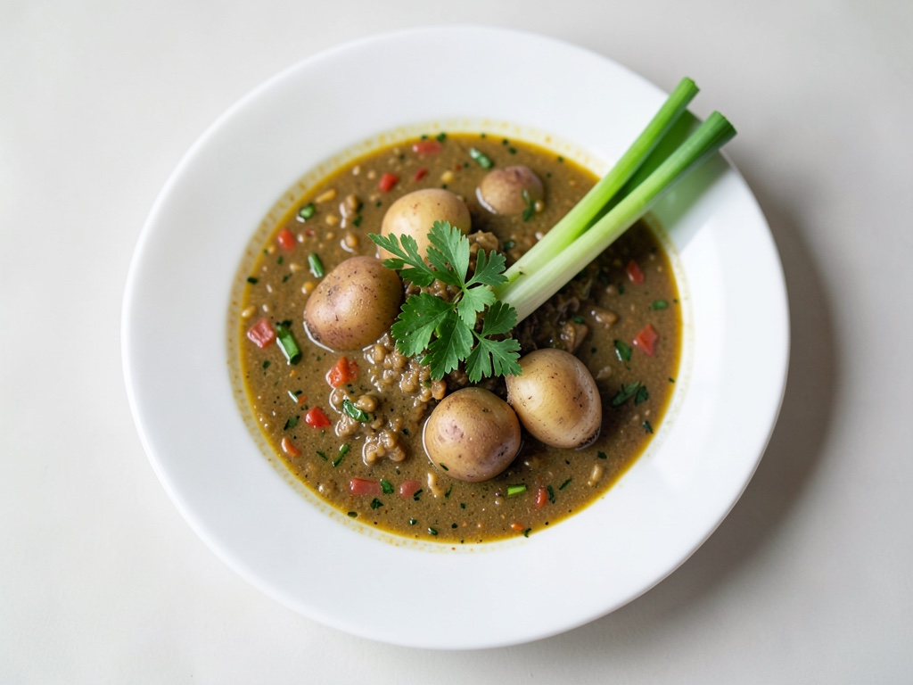 Zuppa di verdure in stile casalingo