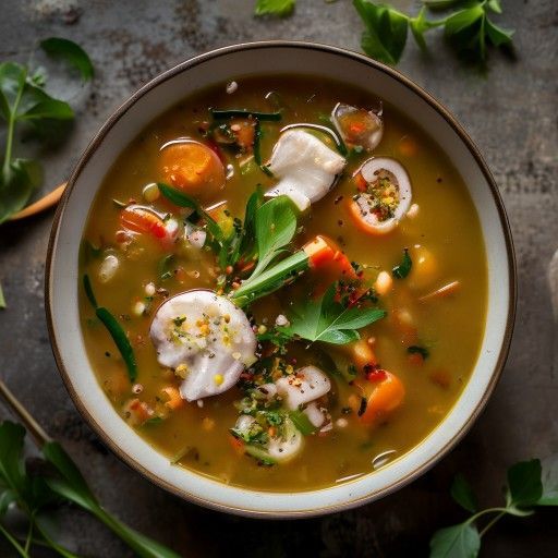 Soupe de légumes vietnamienne