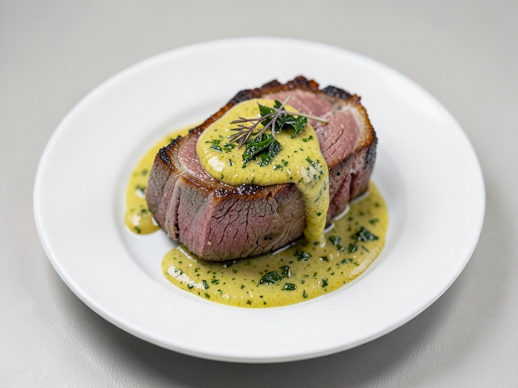 Tenere coscia di cinghiale con salsa agli agrumi e salvia