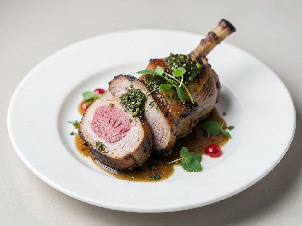 Tenero arrosto di vitello con gremolata