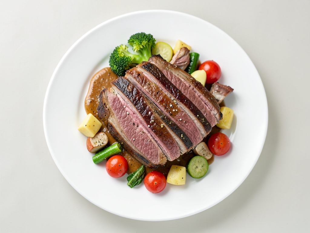 Brasato di manzo aromatico con verdure